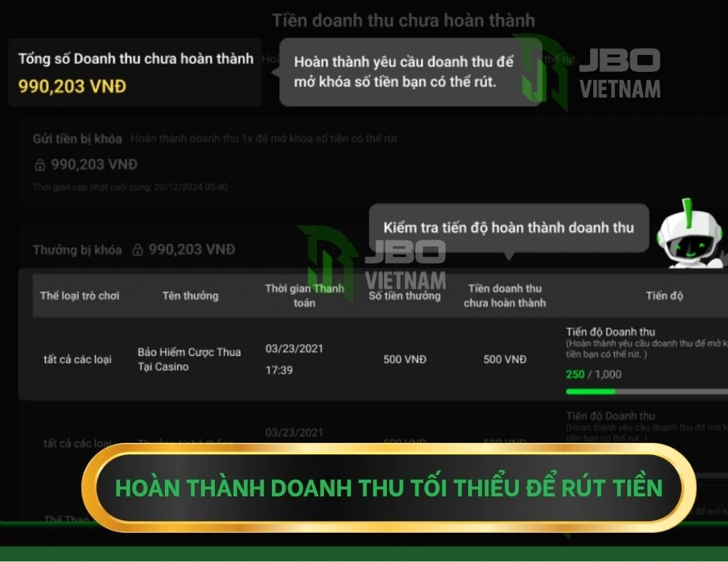 Hướng Dẫn Rút Tiền JBO 2026 Về Tài Khoản Nhanh Chóng An Toàn